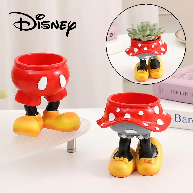 Echeveria Succulent - Disney Mickey Minnie Flower Pots Cartoon
