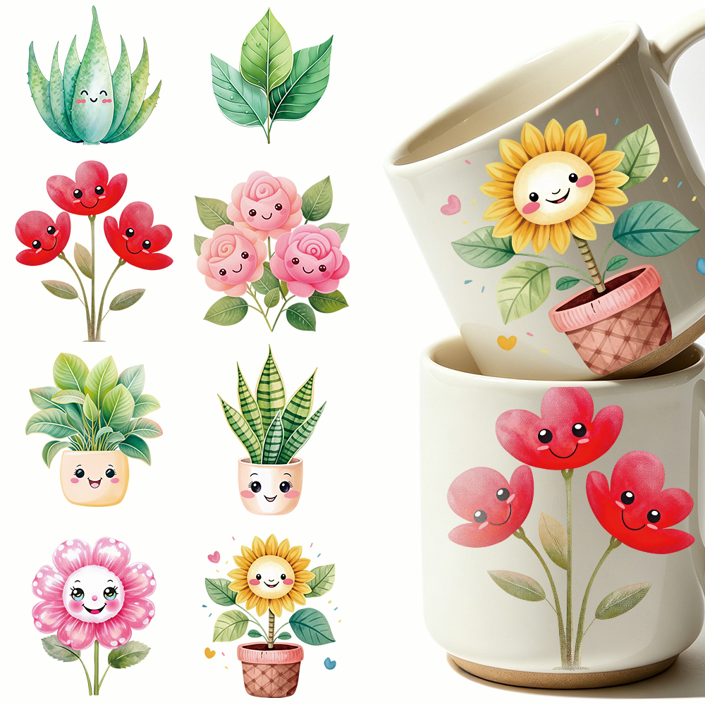 8pcs Aloe Vera Sunflower UV DT - огляд і ціна Aloe Vera Pot