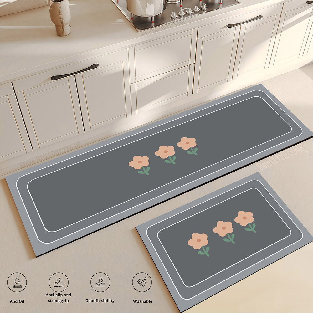 Flower Kitchen Mat Anti-Fatigu - огляд і ціна Maranta Prayer Plant