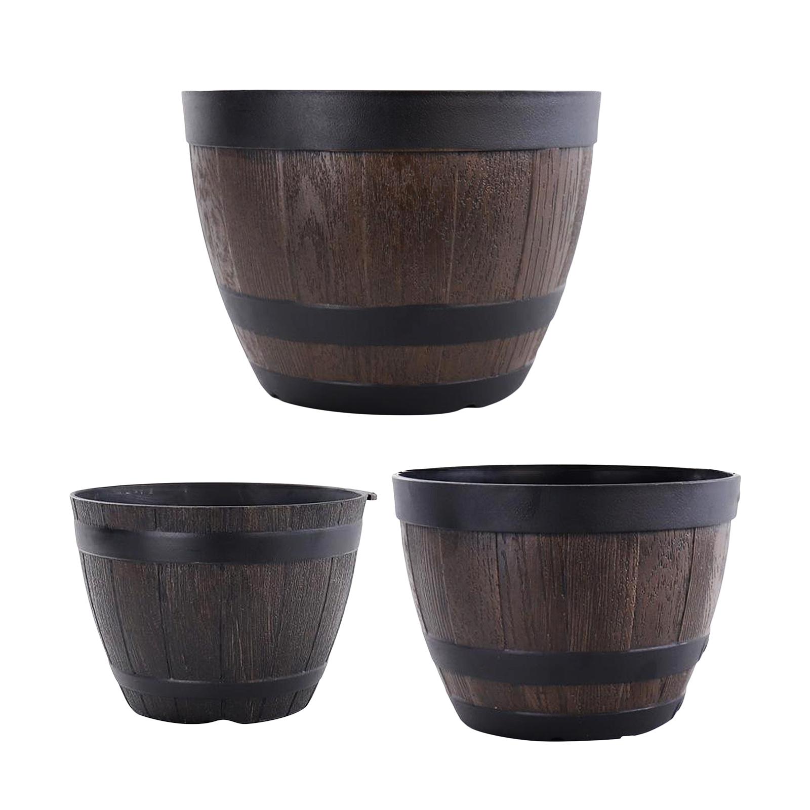 Barrel Planter Pot Large - Res - огляд і ціна Aloe Vera Pot