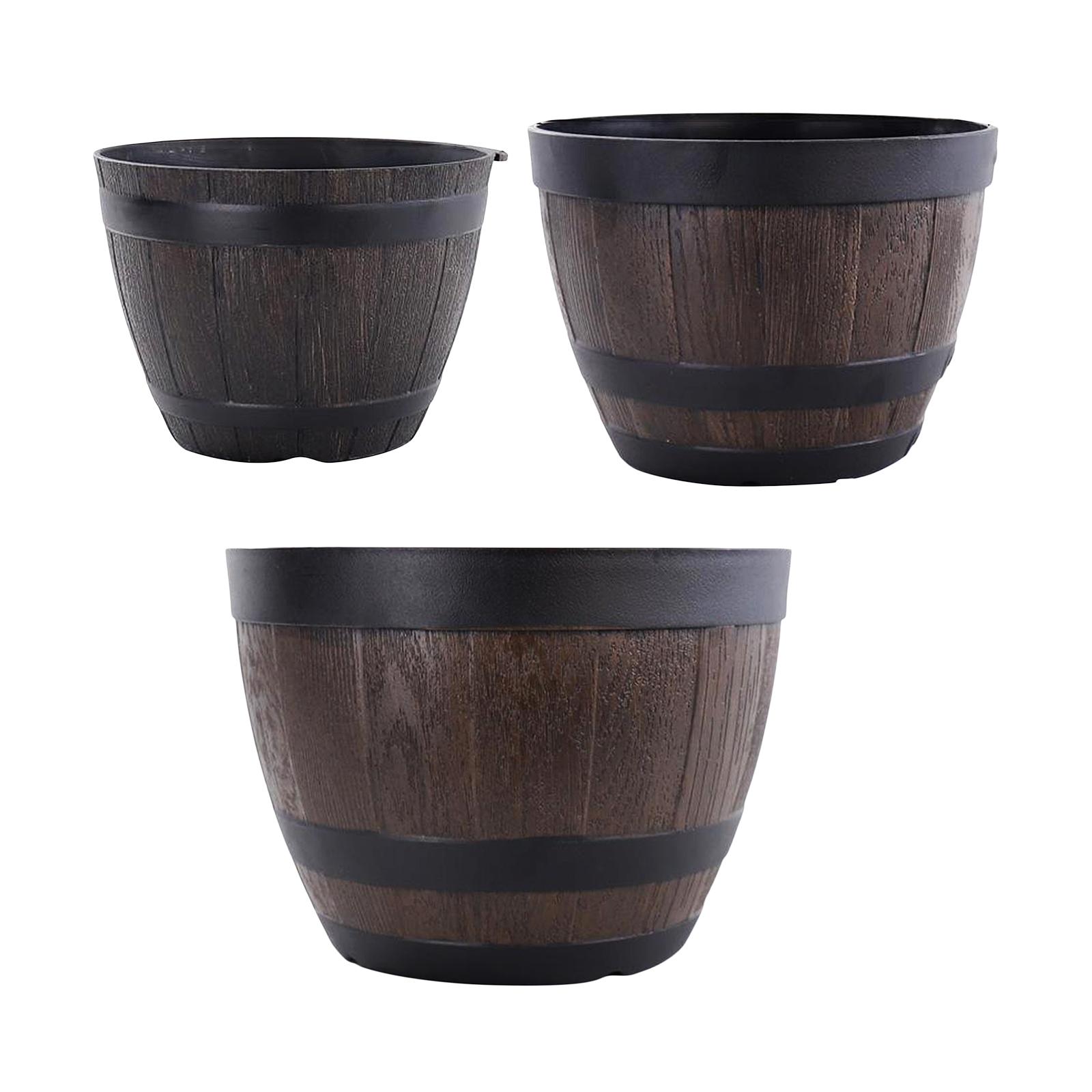 Barrel Planter Pot Large - Res - огляд і ціна Aloe Vera Pot