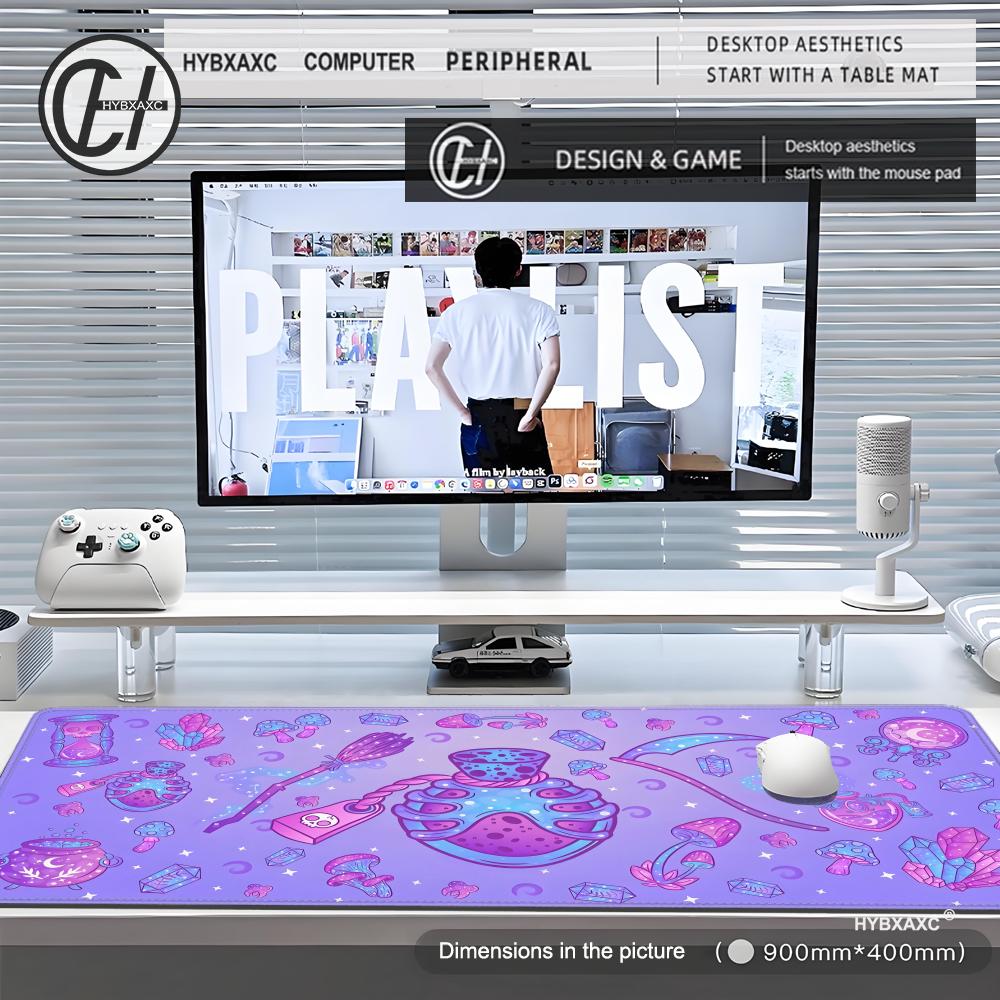 Cute Kawaii Goth Mouse pad XL  - огляд і ціна Tradescantia Purple