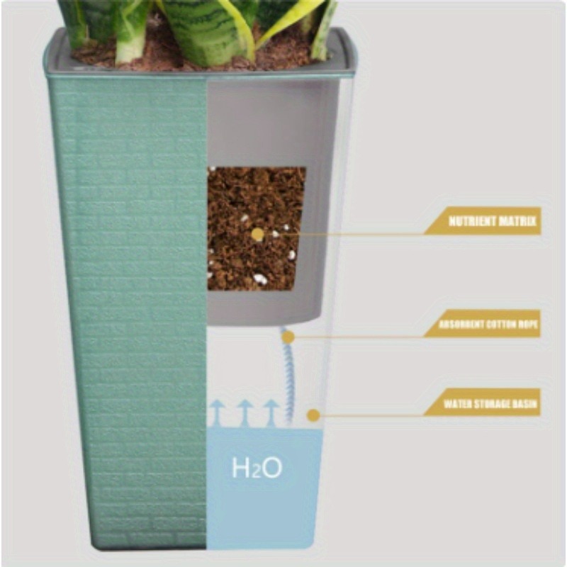 Plastic Brick Pattern Flowerpo - огляд і ціна Pilea Peperomioides